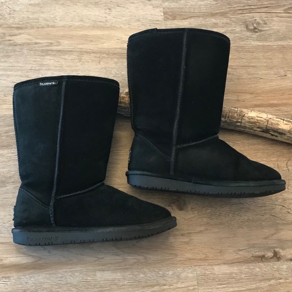 Youth Black BearPaw Winter Boots - Picture 4 of 16